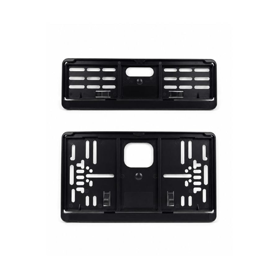 Kennzeichenhalter Schweiz - Set 30 x 8 cm & 30 x 16 cm - Siebdruck einfarbig - Ab 50 Sets