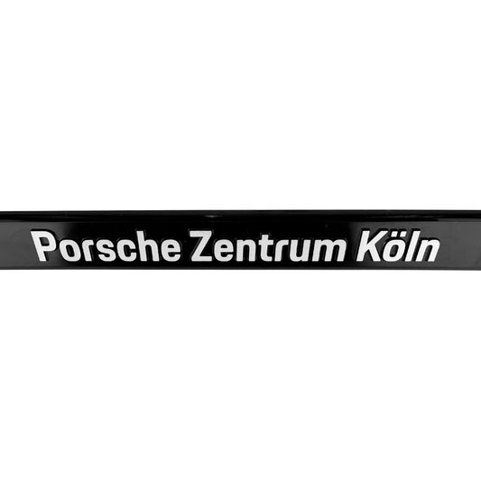 Werbeleiste schwarz - mit erhabenem Druck - Weiß -  Ab 100 Stück