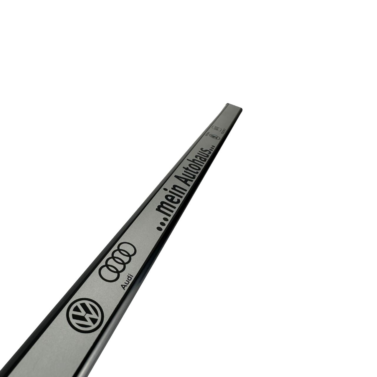 Kennzeichenhalter silber - Digitaldruck mehrfarbig 4C - Ab 2 Stück