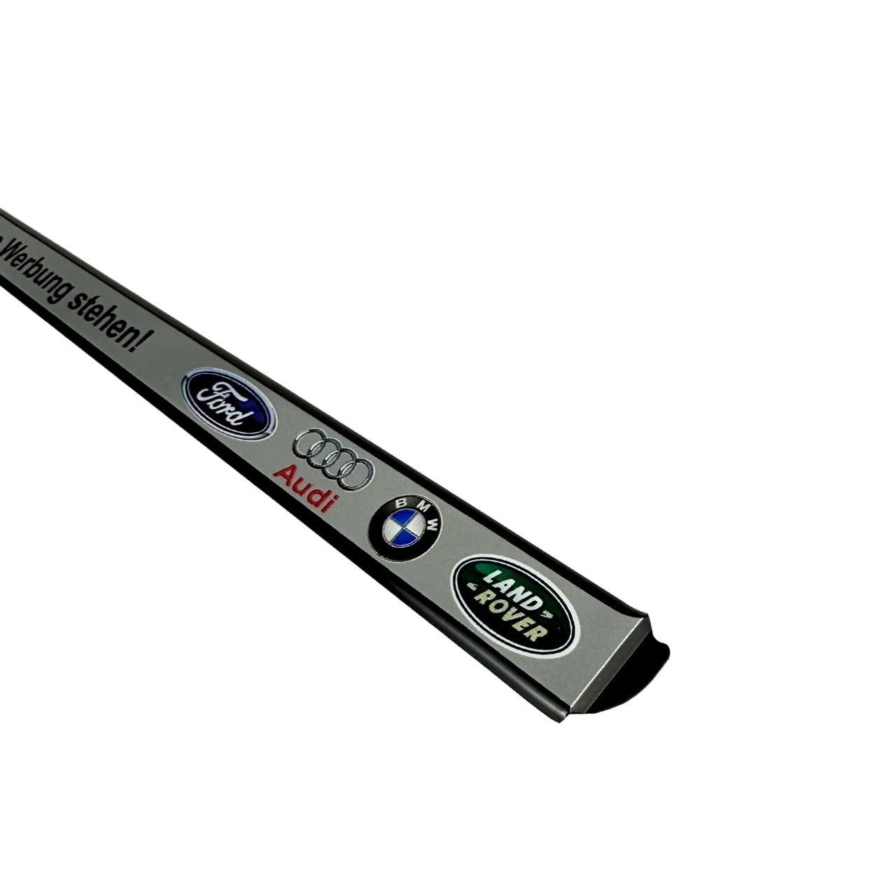 Kennzeichenhalter silber - Digitaldruck mehrfarbig 4C - Ab 2 Stück