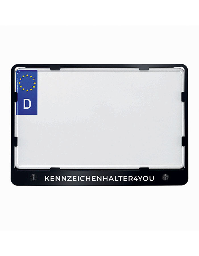 Kennzeichenhalter 340x200 schwarz - Ab 50 Stück