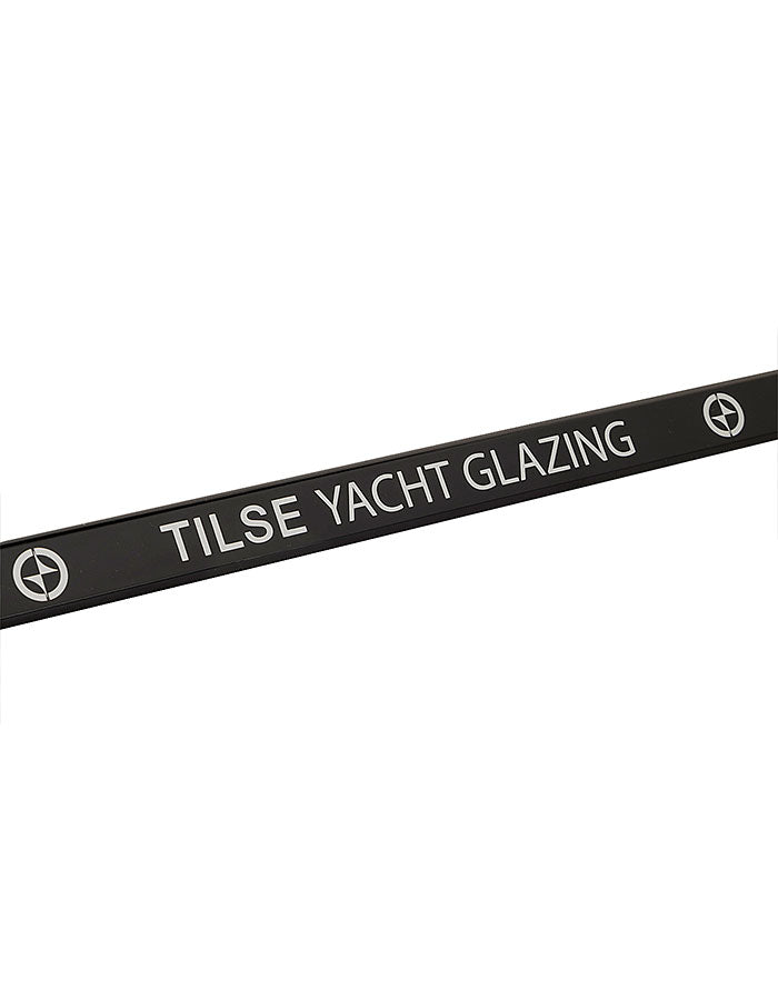 Kennzeichenhalter schwarz - mit einfarbigem Siebdruck silber glänzend - Ab 100 Stück