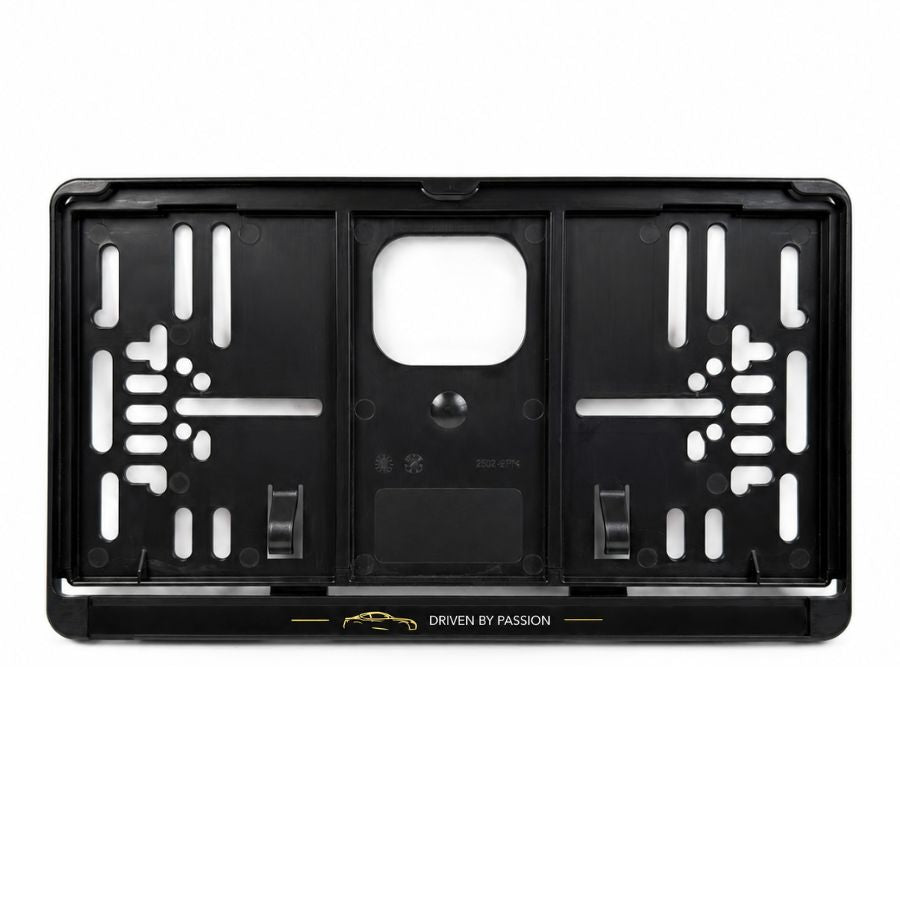 Kennzeichenhalter Schweiz - Set 30 x 8 cm & 30 x 16 cm - Siebdruck zweifarbig - Ab 50 Sets