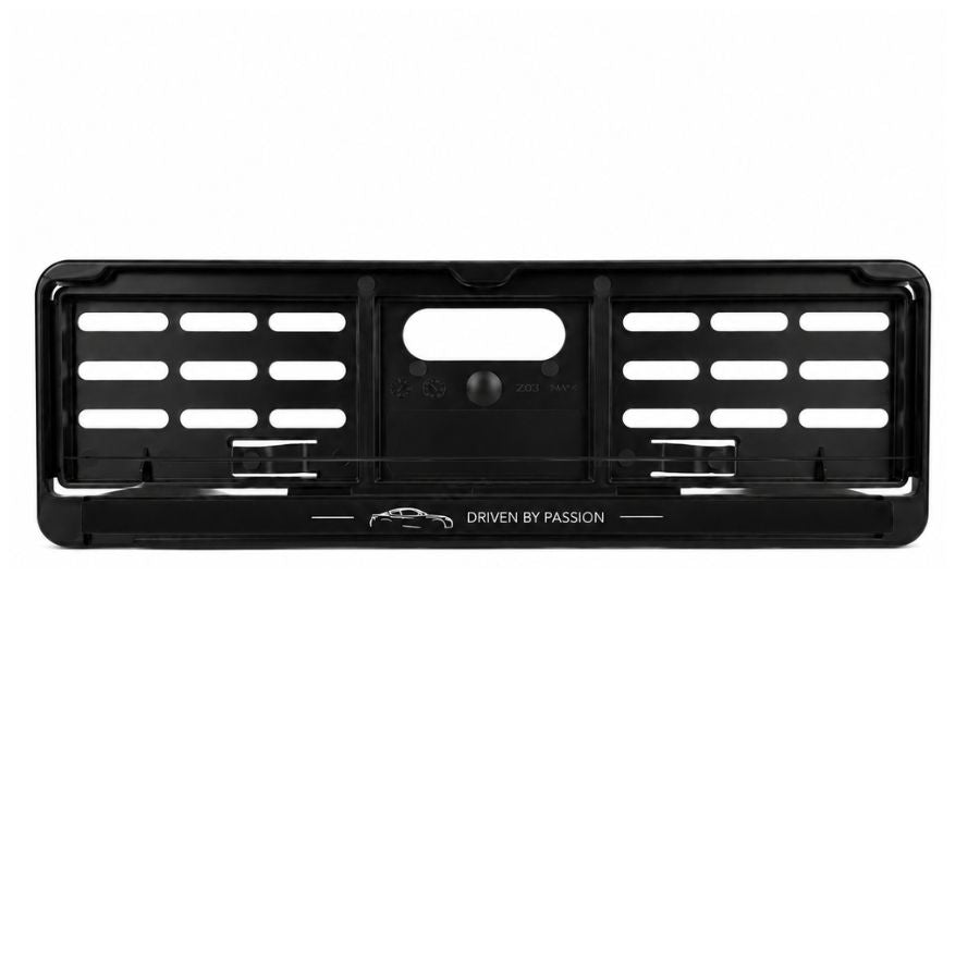Kennzeichenhalter Schweiz - Set 30 x 8 cm & 30 x 16 cm - Siebdruck einfarbig - Ab 50 Sets