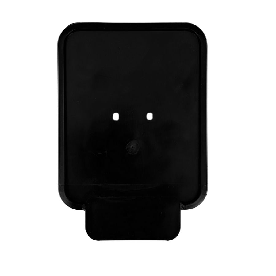 Kennzeichenhalter 140x105 schwarz - mit einfarbigem Siebdruck - Ab 50 Stück