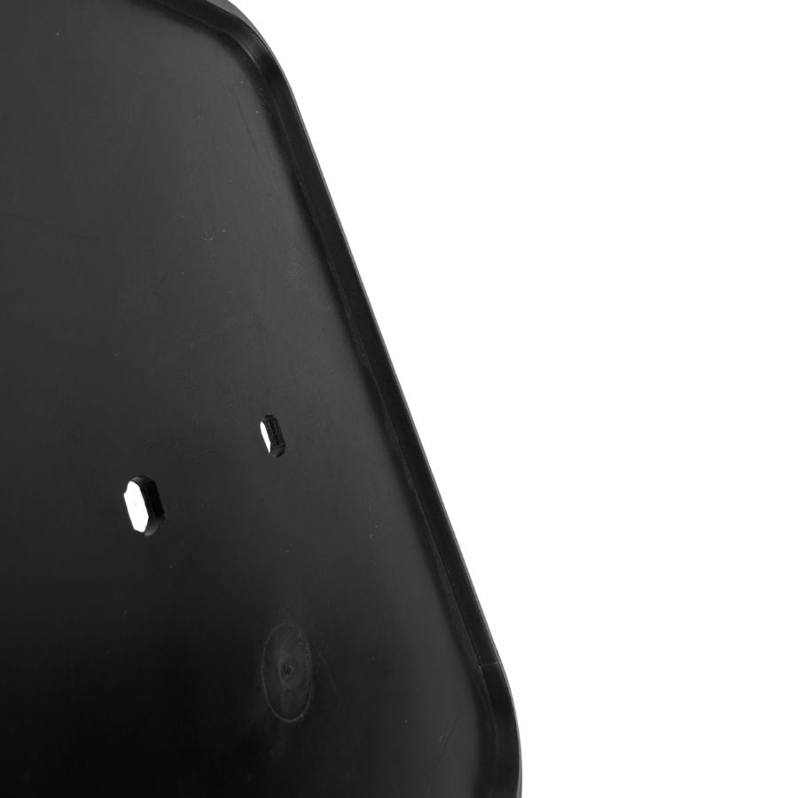 Kennzeichenhalter 140x105 schwarz - mit einfarbigem Siebdruck - Ab 50 Stück