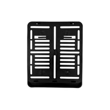 Kennzeichenhalter 180x200 schwarz - Mehrfarbiger Digitaldruck 4C mit Domingveredelung - Ab 50 Stück