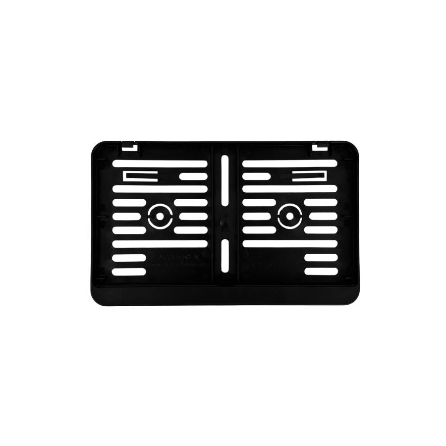 Kennzeichenhalter 240x130 schwarz - Einfarbiger Siebdruck - Ab 50 Stück