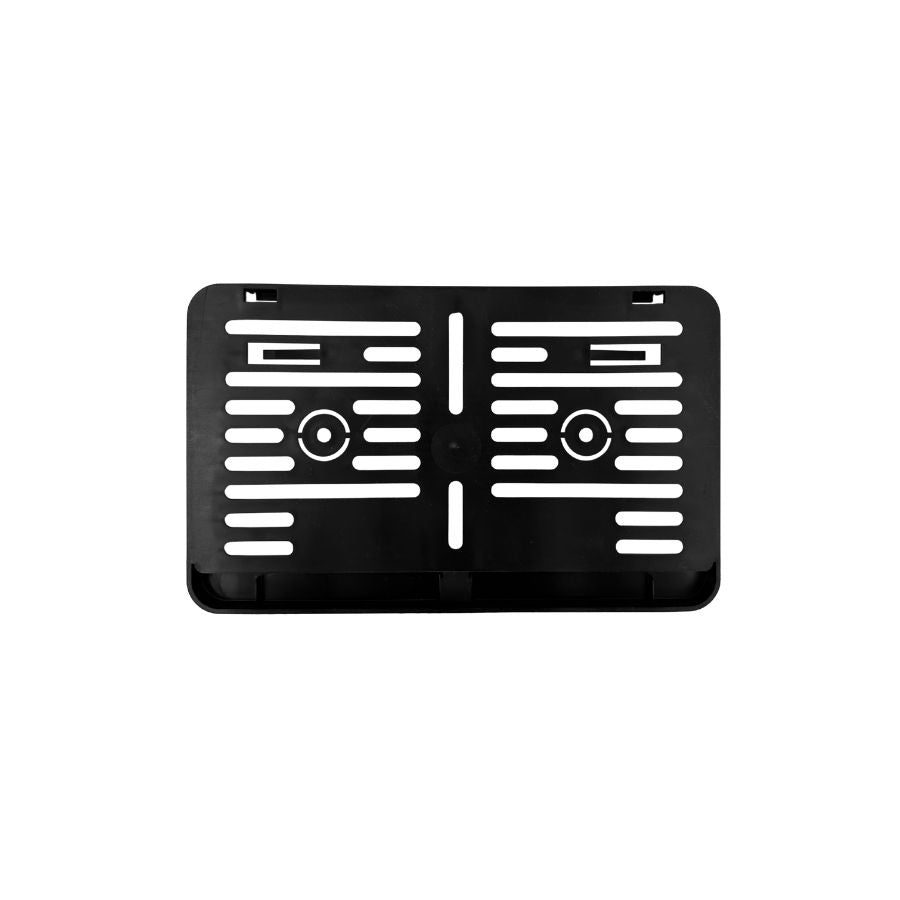 Kennzeichenhalter 240x130 schwarz - Einfarbiger Siebdruck - Ab 50 Stück
