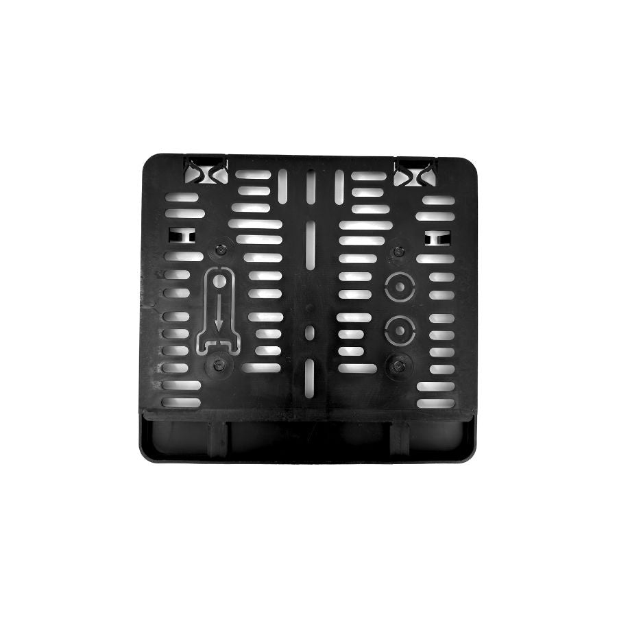 Kennzeichenhalter 280x200 schwarz - Einfarbiger Siebdruck - Ab 50 Stück