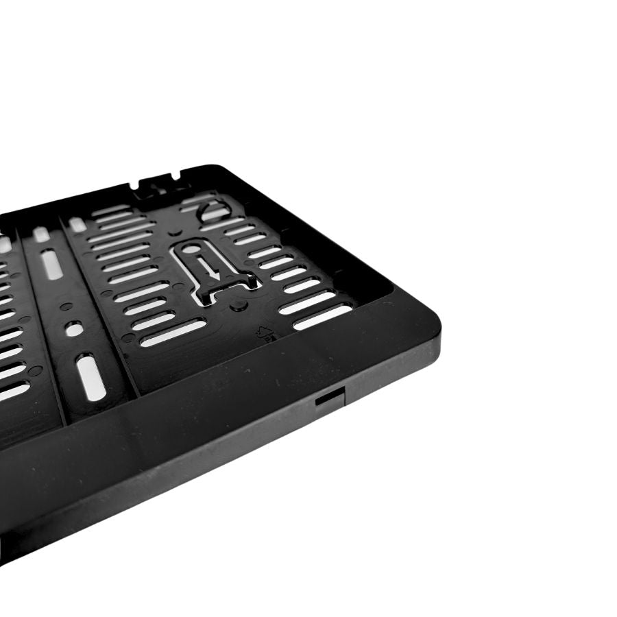 Kennzeichenhalter 280x200 schwarz - Einfarbiger Siebdruck - Ab 50 Stück
