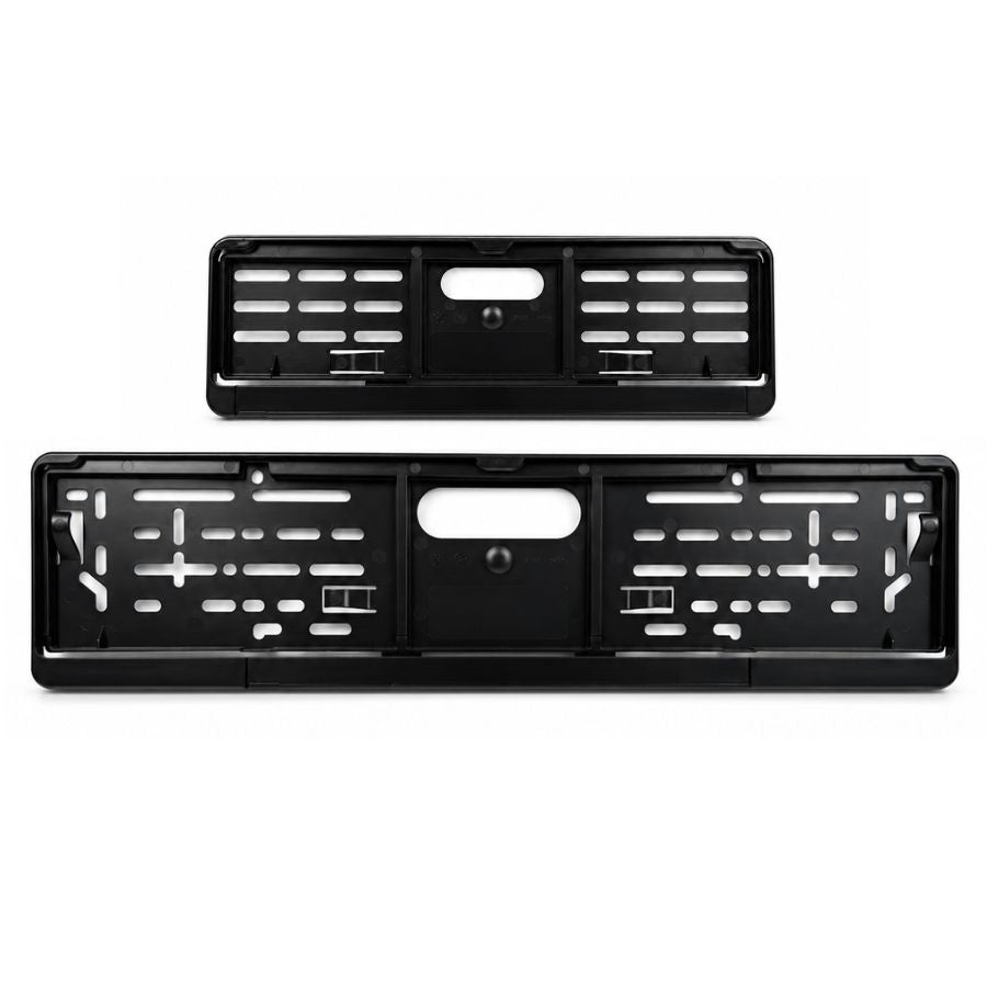 Kennzeichenhalter Schweiz - Set 30 x 8 cm & 50 x 11 cm - Zweifarbiger Siebdruck - Ab 50 Sets
