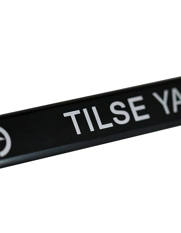 Kennzeichenhalter schwarz - mit einfarbigem Siebdruck silber glänzend - Ab 100 Stück