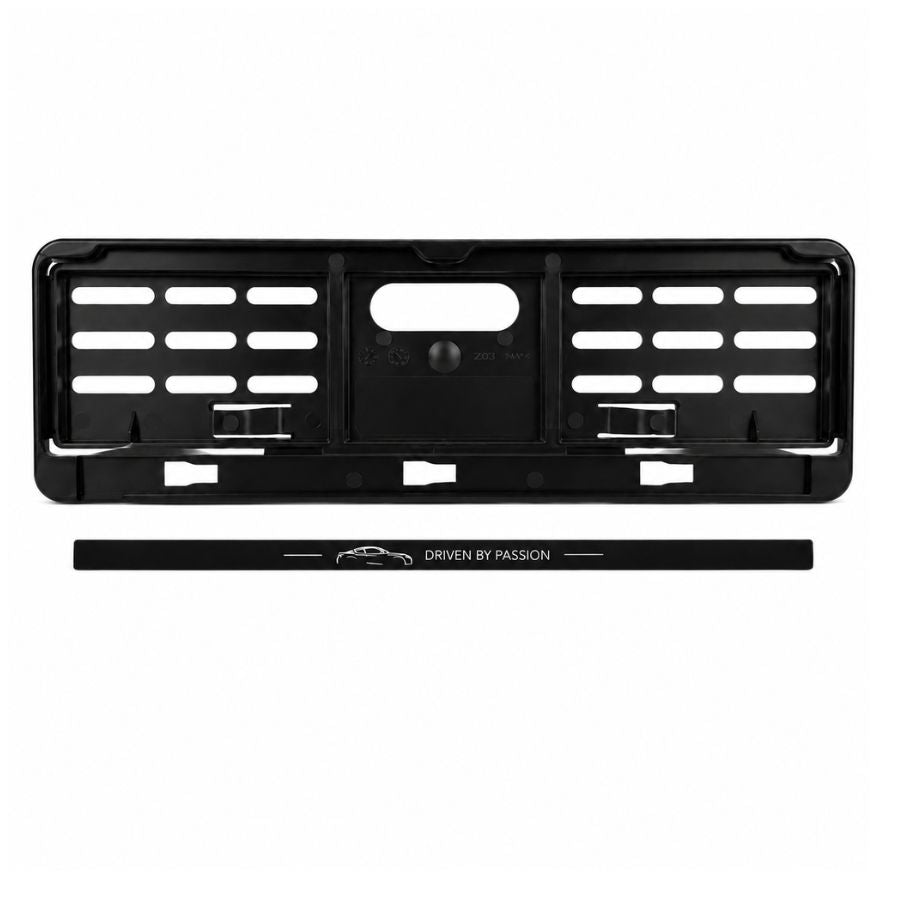 Kennzeichenhalter Schweiz - Set 30 x 8 cm & 50 x 11 cm - Einfarbiger Siebdruck - Ab 50 Sets