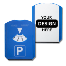 Parkscheibe bedrucken - UV-LED Druck vollfarbig 4C - Ab 25 Stück